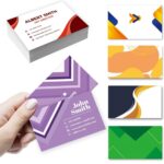 matte business cards smooth finish professional printing canada