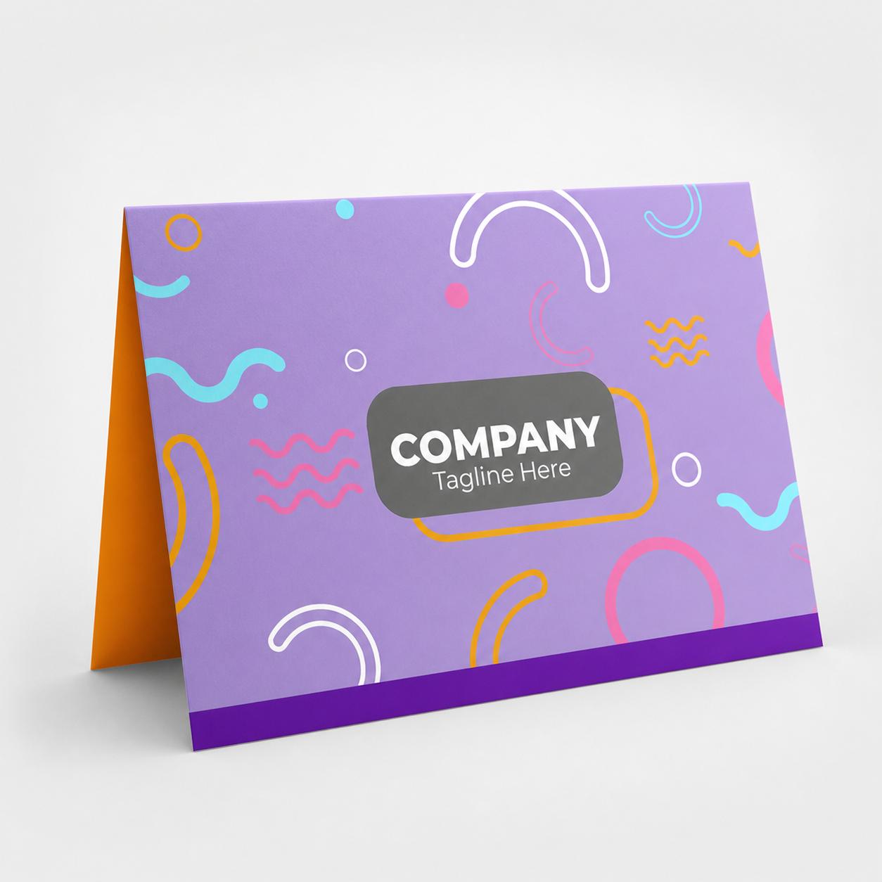 Folded Business Cards 14pt Matte Canada folded business cards 14pt matte finish smooth premium canada printing