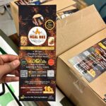 Matte finish door hanger printing services in Toronto Ontario Canada